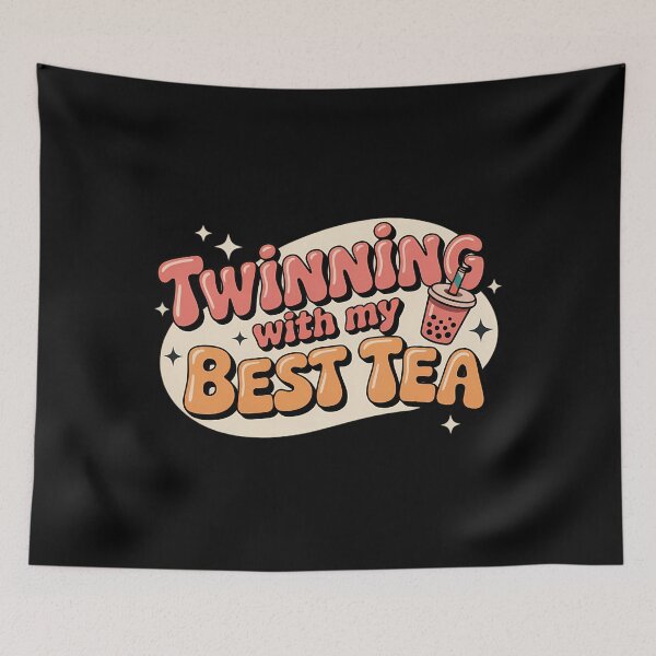 Item preview, Best Teas Bubble Boba Best Friends Twinning With My Bestie designed and sold by TrinaEspinoza.