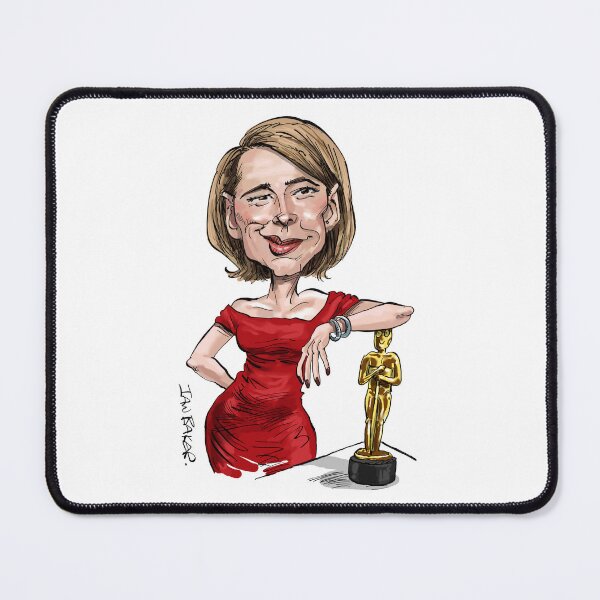 Item preview, Jessie Buckley Caricature by Ian Baker designed and sold by IanBakerToons.