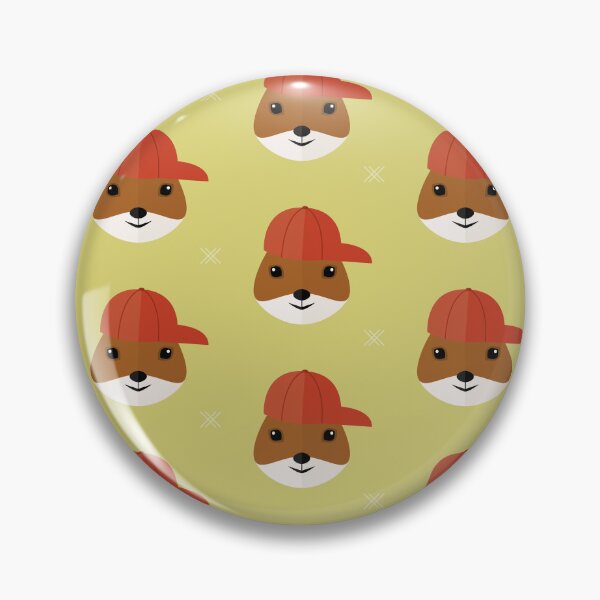 Item preview, Squirrels with cap on green designed and sold by reneesillus.
