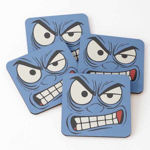 Item preview, Angry Grin Emoji designed and sold by sanorastyle.