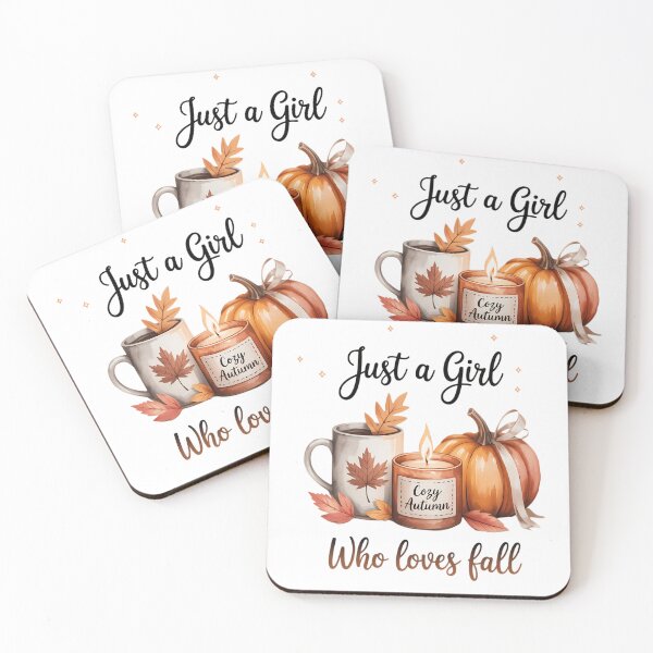 Item preview, Just a Girl Who Loves Fall Pumpkin Spice Cozy Autumn designed and sold by TrinaEspinoza.