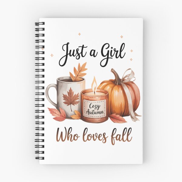 Item preview, Just a Girl Who Loves Fall Pumpkin Spice Cozy Autumn designed and sold by TrinaEspinoza.