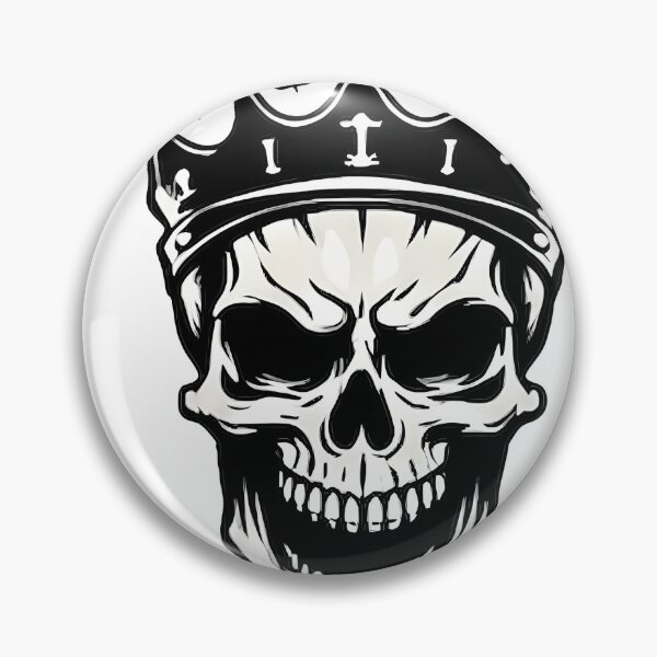 Item preview, Lone Wolf Skull Crown Dark Design designed and sold by Ekracreatives.