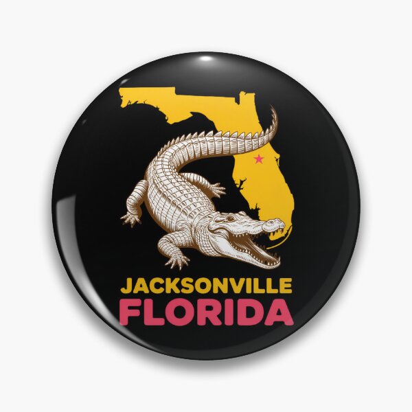 Item preview, Jacksonville Florida FL Aligator Vacation Surf Sunset designed and sold by TrinaEspinoza.