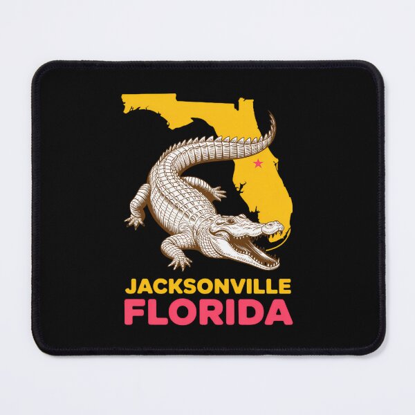 Item preview, Jacksonville Florida FL Aligator Vacation Surf Sunset designed and sold by TrinaEspinoza.