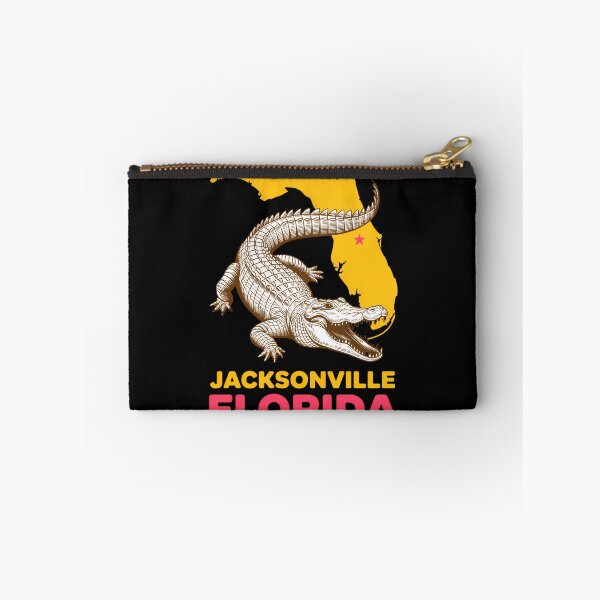 Artikelvorschau, Jacksonville, Florida (FL) – Alligatorurlaub – Surfen – Sonnenuntergang entworfen und verkauft von TrinaEspinoza.