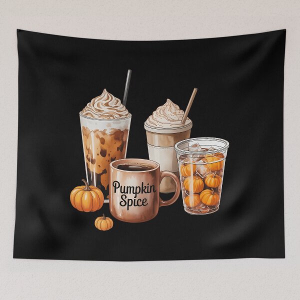 Item preview, Pumpkin Spice Coffee Latte Fall Autumn Season Thanksgiving designed and sold by TrinaEspinoza.