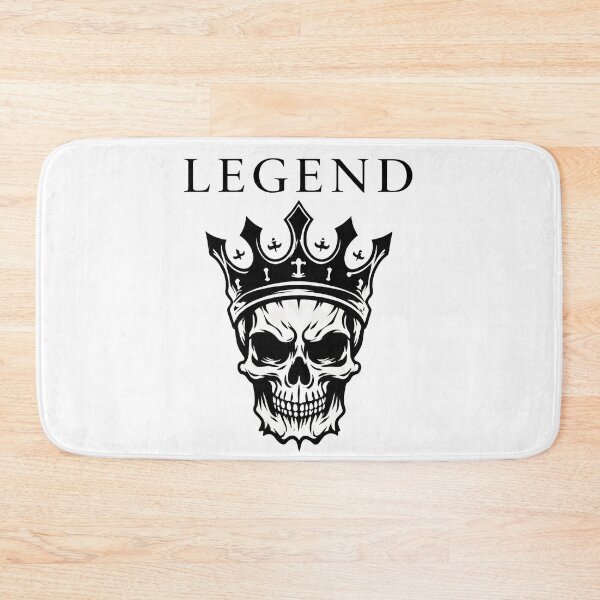Item preview, Legend Skull Crown Dark Gothic Design designed and sold by Ekracreatives.