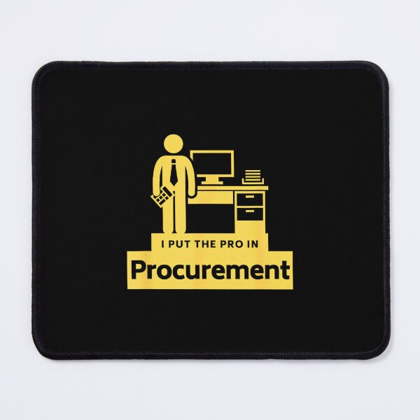 Item preview, I PUT THE PRO IN PROCUREMENT Funny Office Corporate Gift designed and sold by ElaineZPink.