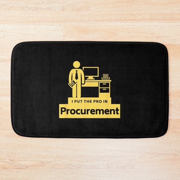 Item preview, I PUT THE PRO IN PROCUREMENT Funny Office Corporate Gift designed and sold by ElaineZPink.