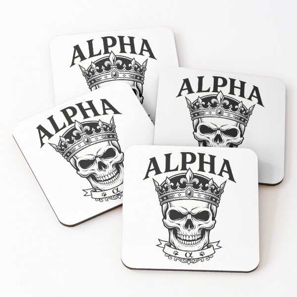 Item preview, Alpha Skull Crown King Dark Design designed and sold by Ekracreatives.