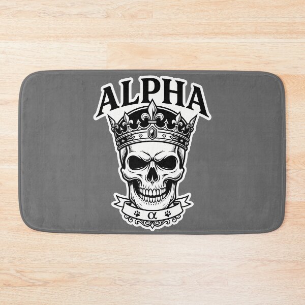 Item preview, Alpha Skull Crown King Dark Design designed and sold by Ekracreatives.