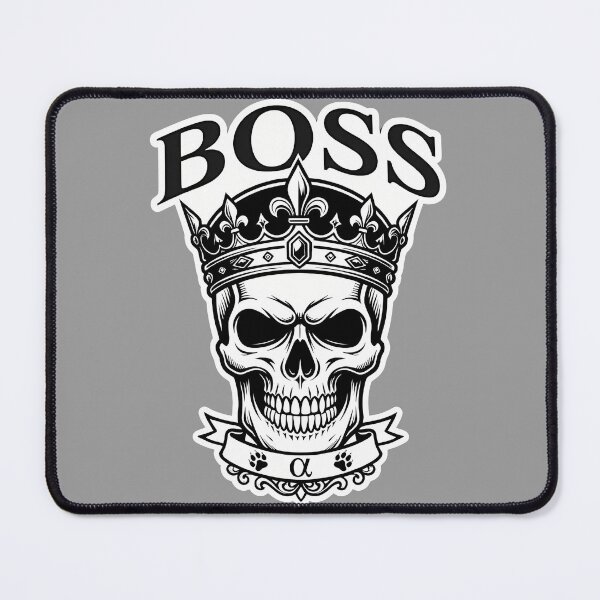 Item preview, Boss Skull Crown Alpha King Design designed and sold by Ekracreatives.