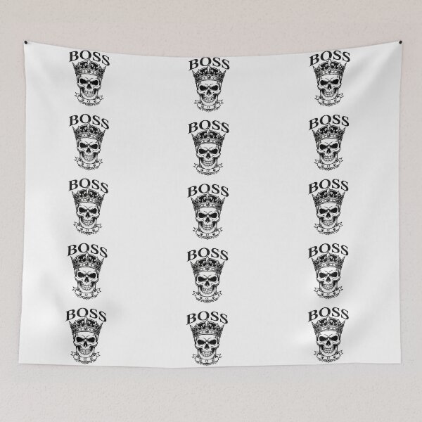 Item preview, Boss Skull Crown Alpha King Design designed and sold by Ekracreatives.