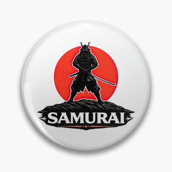 Item preview, Samurai Warrior Minimalist Japanese Art designed and sold by Retr0Tshirts.