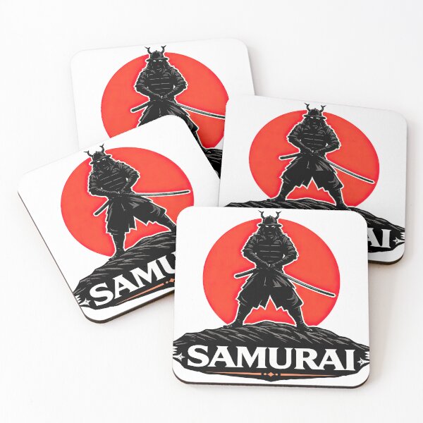 Item preview, Samurai Warrior Minimalist Japanese Art designed and sold by Retr0Tshirts.