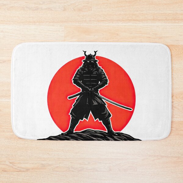 Item preview, Samurai Warrior Minimalist Japanese Art designed and sold by Retr0Tshirts.