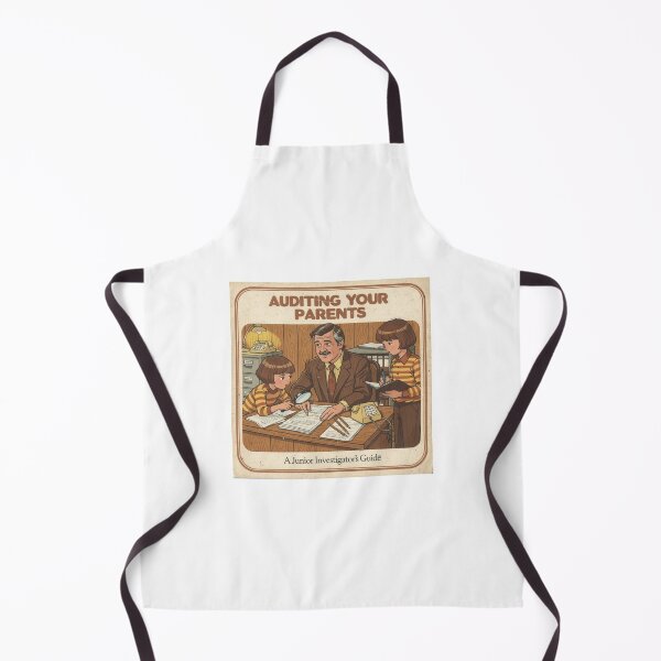 Item preview, Auditing Your Parents - Retro Dark Humor Art designed and sold by PictorialWhimsy.