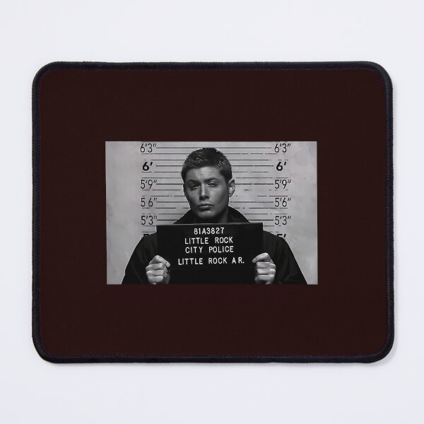 Item preview, Supernaturals Dean Winchesters Mugshot designed and sold by LavenderAndRage.