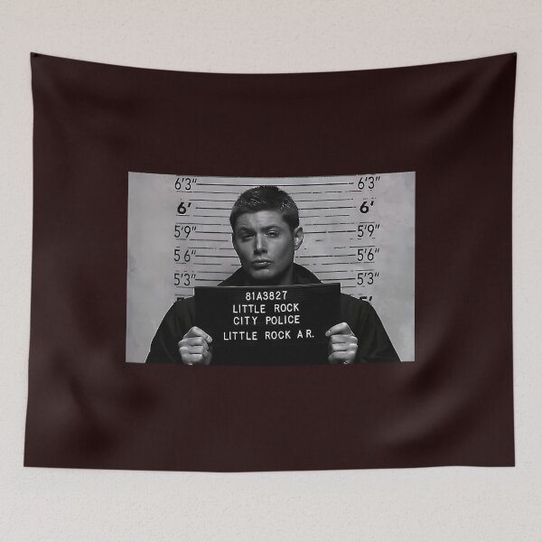 Item preview, Supernaturals Dean Winchesters Mugshot designed and sold by LavenderAndRage.