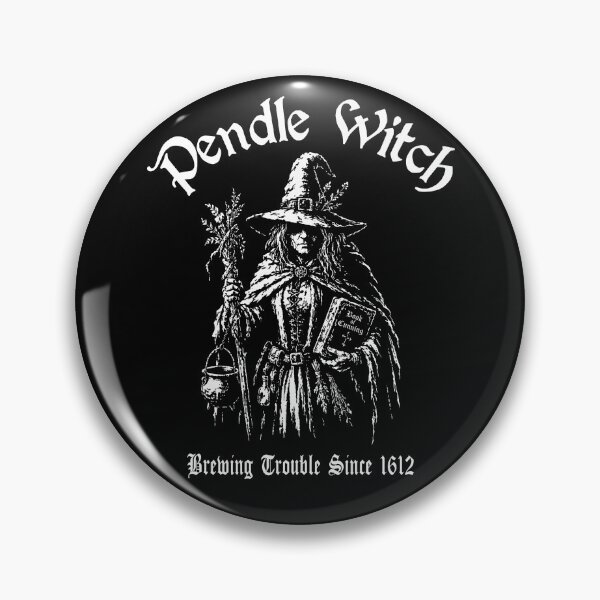 Item preview, Pendle Witch 1612 Witches Gothic Folklore Design designed and sold by ShirtWreck.