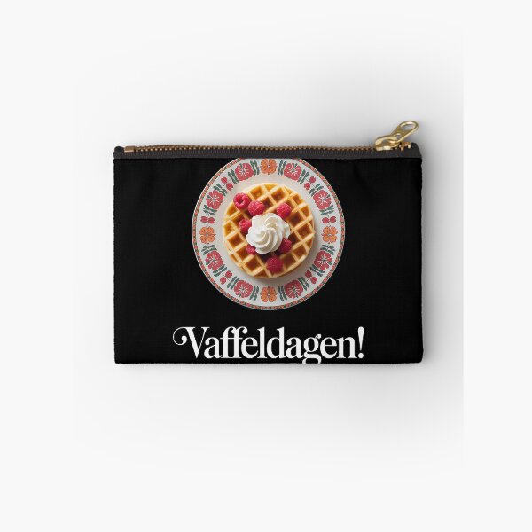 Item preview, Scandinavian Waffle Day Vaffeldagen Scandinavian Holiday designed and sold by TrinaEspinoza.