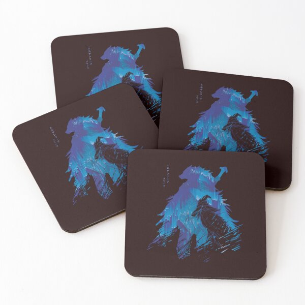 Item preview, Wolfs And The Witch L.Version Blaidd And Ranni designed and sold by LavenderAndRage.