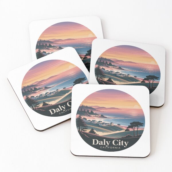 Item preview, Daly City California: Coastal Sunset  designed and sold by CircinusStore.