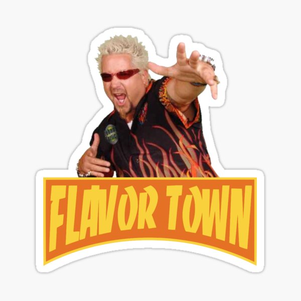 Guy Fieri - Flavortown Sticker