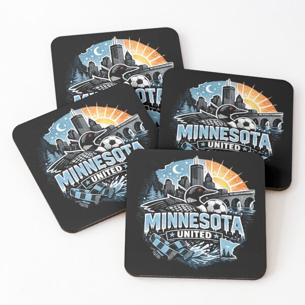 Item preview, Minnesota United Soccer Design Loon Bird Football Fan Shirt Minneapolis Skyline Vintage Style Sports Graphic MLS Inspired Gift designed and sold by GarnerSupplyCo.