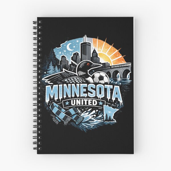 Item preview, Minnesota United Soccer Design Loon Bird Football Fan Shirt Minneapolis Skyline Vintage Style Sports Graphic MLS Inspired Gift designed and sold by GarnerSupplyCo.