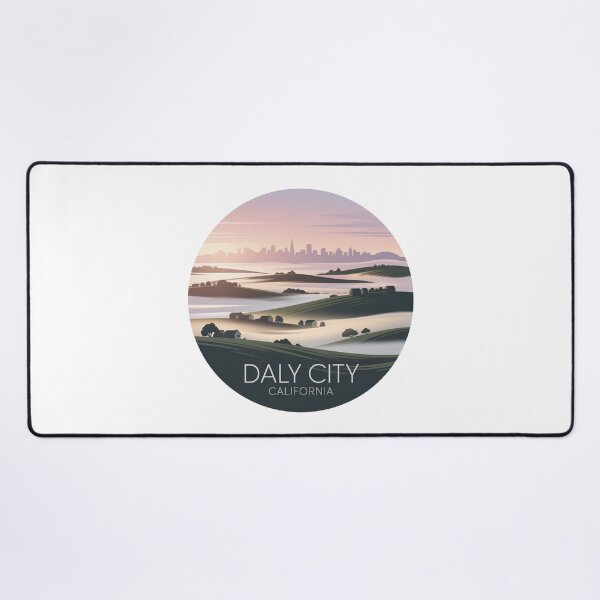Item preview, Daly City California: Foggy Skyline designed and sold by CircinusStore.