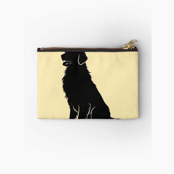 Item preview, The Black Sitting Dog Graphic. Golden retriver. designed and sold by byaga.