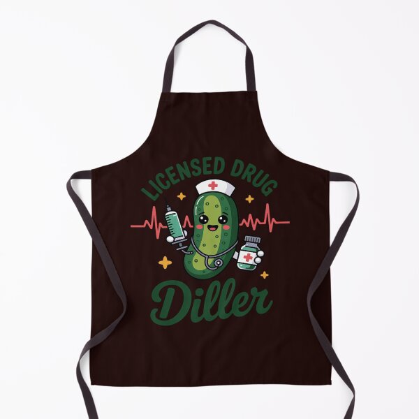 Item preview, Pickle Nurse Life ER ICU Nursing Pickle Licensed Drug Diller designed and sold by LavenderAndRage.