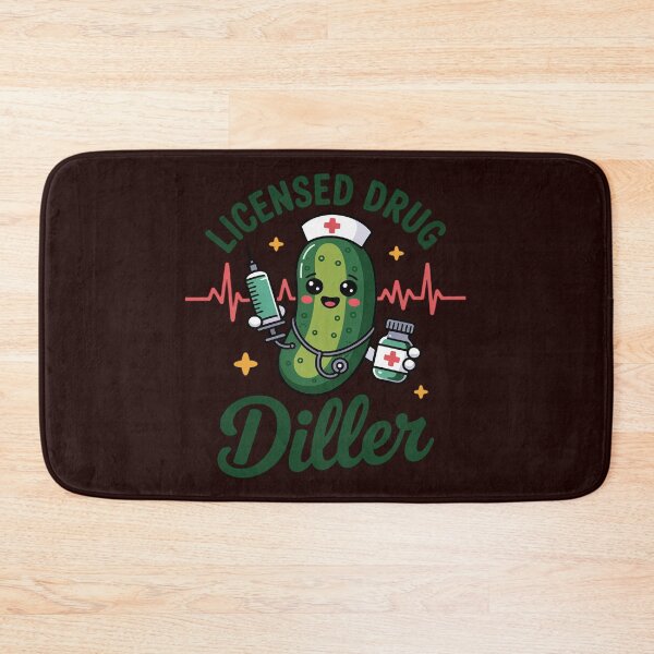 Item preview, Pickle Nurse Life ER ICU Nursing Pickle Licensed Drug Diller designed and sold by LavenderAndRage.