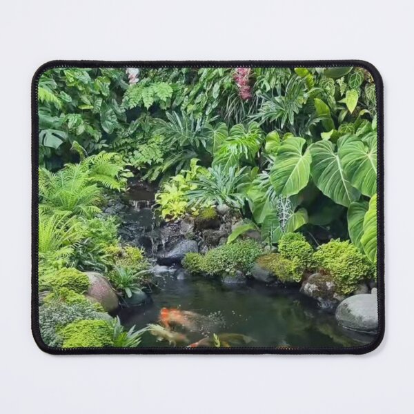Item preview, Tropical forest with small river designed and sold by Ameliatra Design.