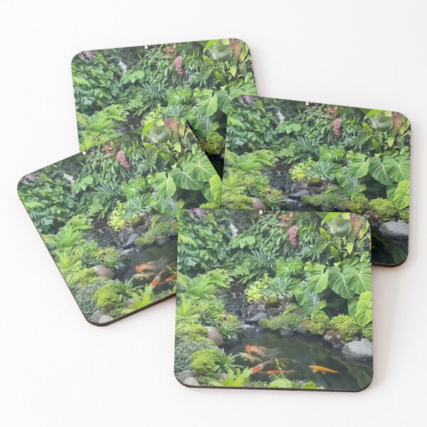 Item preview, Tropical forest with small river designed and sold by Ameliatra Design.
