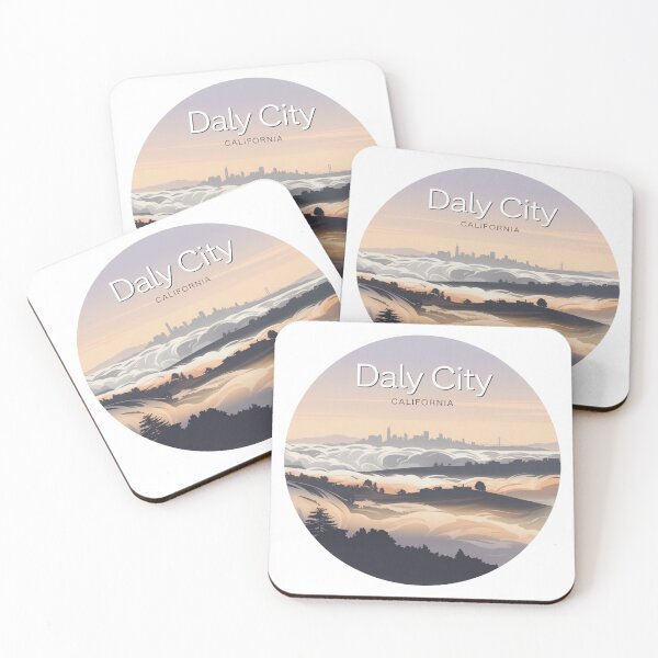Item preview, Daly City California: Foggy Bay View  designed and sold by CircinusStore.