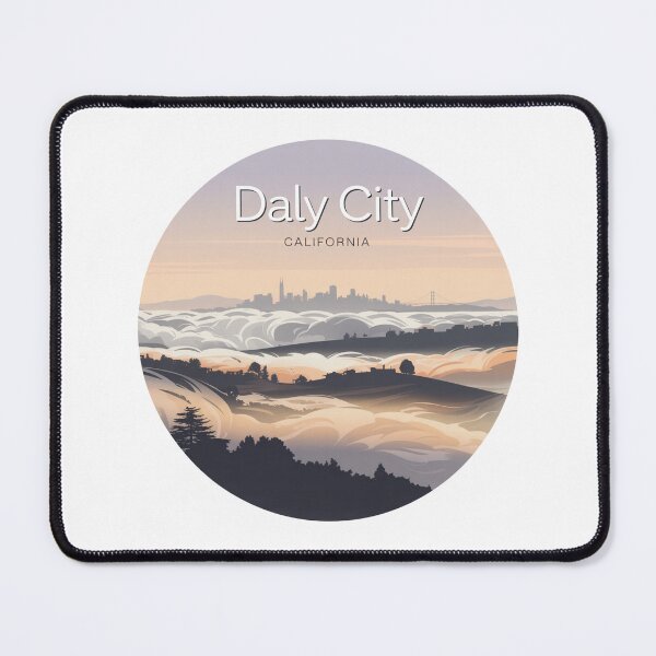 Item preview, Daly City California: Foggy Bay View designed and sold by CircinusStore.
