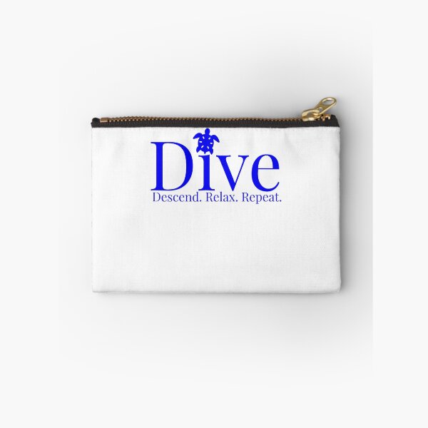 Item preview, Dive Descend Relax Repeat Scuba Diving Ocean Lover designed and sold by phoebelevine.