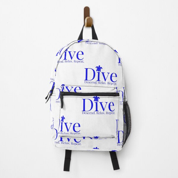 Item preview, Dive Descend Relax Repeat Scuba Diving Ocean Lover designed and sold by phoebelevine.