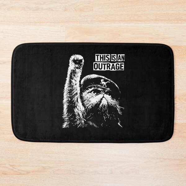 Item preview, This Is An Outrage Cat Carl Dungeon Crawler Carl Lover designed and sold by phoebelevine.