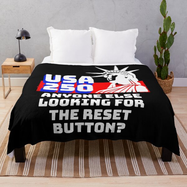 Item preview, USA 250 Reset Button American Liberty Design designed and sold by AntiqueImages.