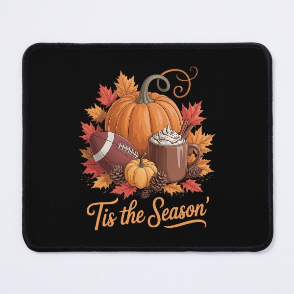 Item preview, Pumpkin Spice Football Tis The Season Fall Autumn Vibes designed and sold by TrinaEspinoza.