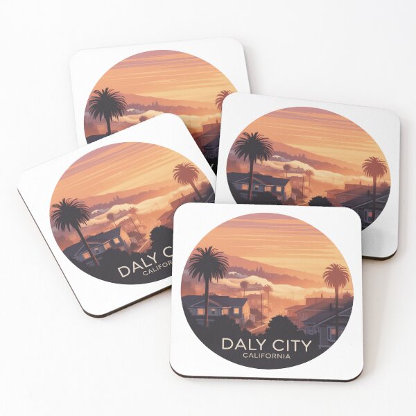 Item preview, Daly City California: Sunset Neighborhood  designed and sold by CircinusStore.