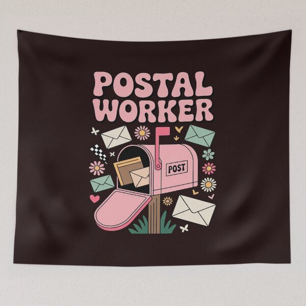 Item preview, Postal Worker Post Office Delivery Mailman Life designed and sold by Black-Montana.