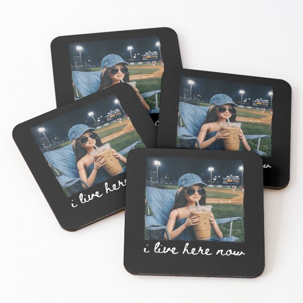 Item preview, I Live Here Now Girl Ballfield Baseball Softball Field designed and sold by phoebelevine.