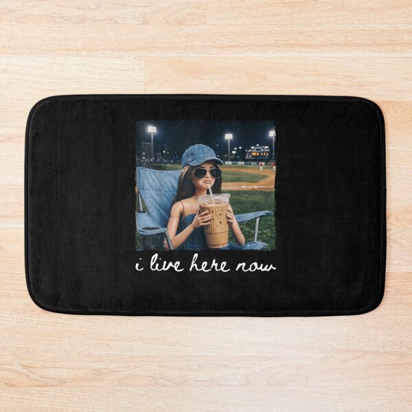 Item preview, I Live Here Now Girl Ballfield Baseball Softball Field designed and sold by phoebelevine.