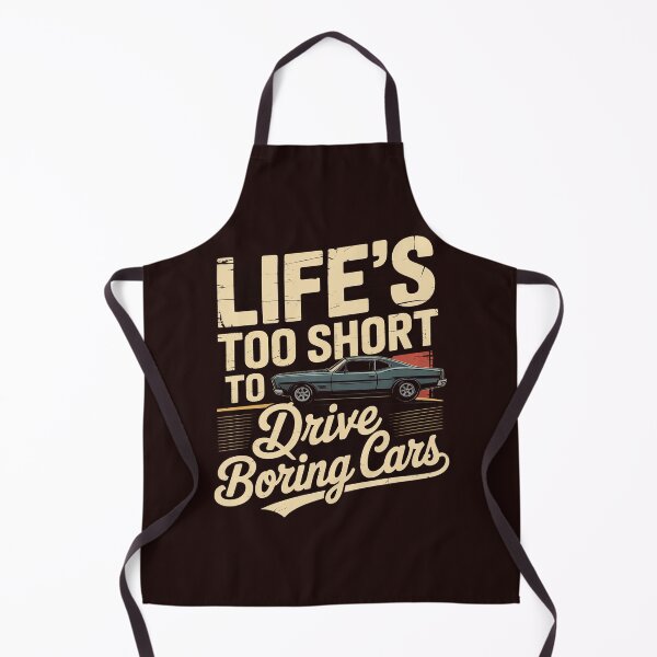 Item preview, Life's Too Short To Drive Boring Cars Racing designed and sold by Black-Montana.