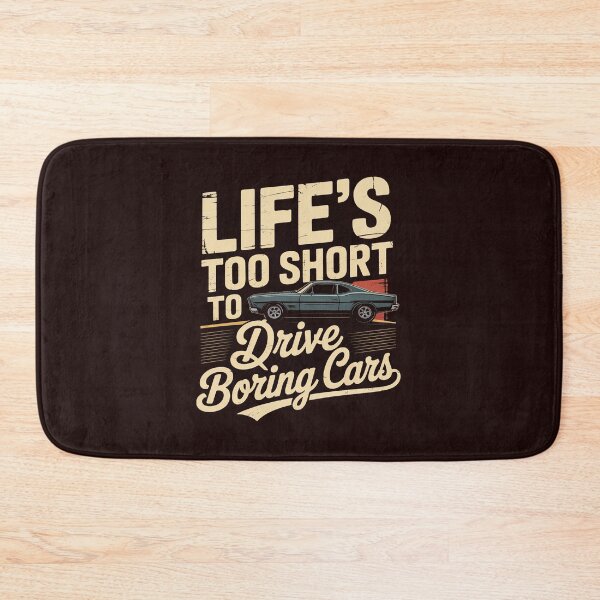 Item preview, Life's Too Short To Drive Boring Cars  Racing designed and sold by Black-Montana.